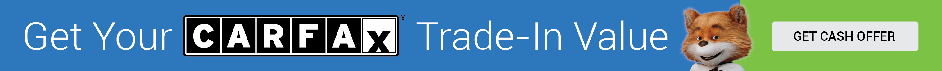 Carfax Trade In banner